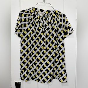 Dana Buchman, small, yellow and black